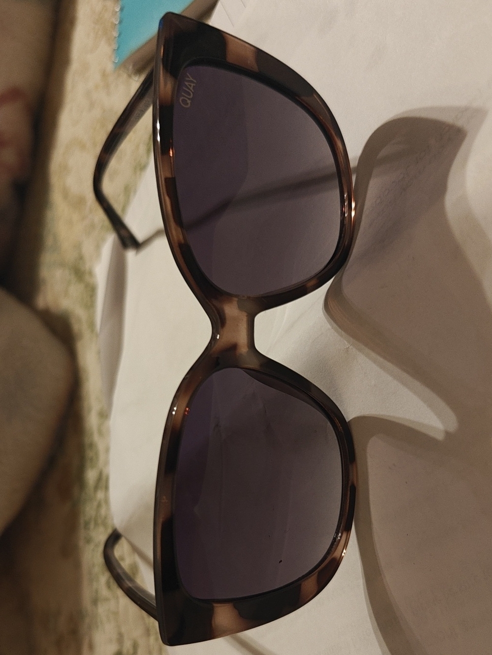 Quay Australia Women’s Tortoiseshell Sunglasses -ever After